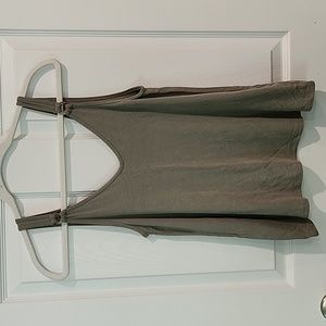 A&F soft and drapey tank top Size Small Sage Green